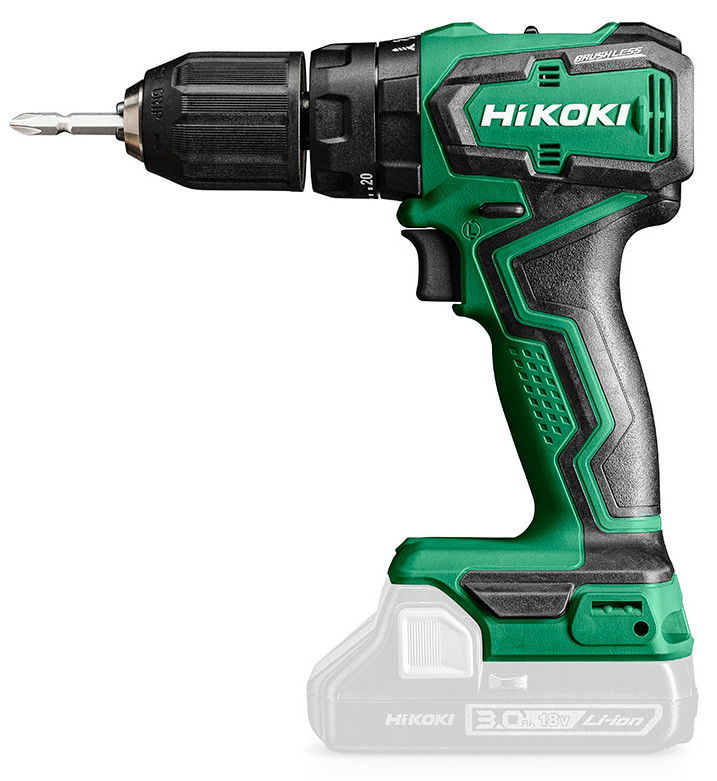HiKoki DV18DDW2Z akkus ütvefúró-csavarozó (akku és töltő nélkül, Hitbox kofferben) termék fő termékképe