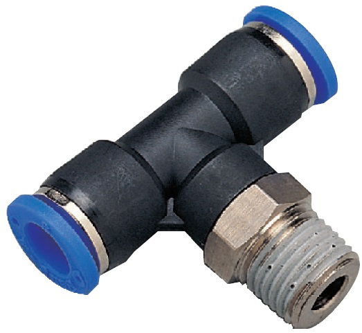 Rectus PT 08-02 "T" csatlakozó, 8mm x 1/4" termék fő termékképe